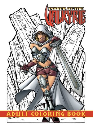 cover image of Power of the Valkyrie Adult Coloring Book